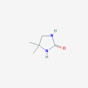 molecular formula C5H10N2O B1604564 4,4-Dimethylimidazolidin-2-one CAS No. 24572-33-6