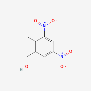 molecular formula C8H8N2O5 B1604575 2-Methyl-3,5-dinitrobenzyl alcohol CAS No. 80866-94-0