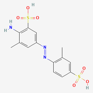 2',3-Dimethyl-4-amino-4',5-disulfoazobenzene
