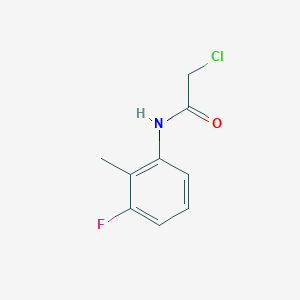 2-chloro-N-(3-fluoro-2-methylphenyl)acetamide
