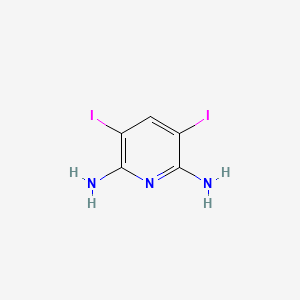 2,6-Diamino-3,5-diiodopyridine