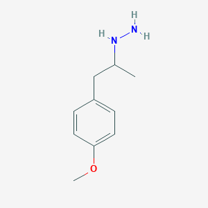 1-(4-Methoxyphenyl)propan-2-ylhydrazine