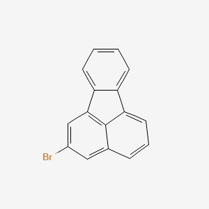 molecular formula C16H9B B1604602 2-Bromofluoranthene CAS No. 26885-42-7