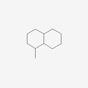 molecular formula C11H20 B1604615 1-Methyldecahydronaphthalene CAS No. 2958-75-0
