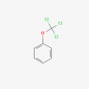 molecular formula C7H5Cl3O B1604619 (Trichloromethoxy)benzene CAS No. 34888-05-6