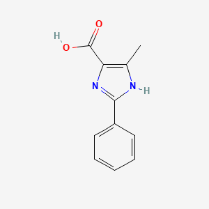 5-Methyl-2-phenyl-1H-imidazole-4-carboxylic acid