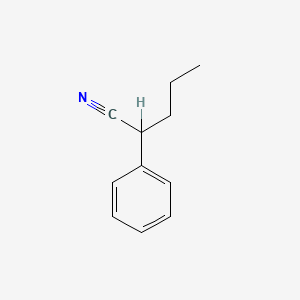 molecular formula C11H13N B1604636 2-Phenylvaleronitrile CAS No. 5558-78-1