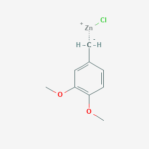 Chlorozinc(1+) (3,4-dimethoxyphenyl)methanide