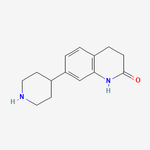 7-(piperidin-4-yl)-3,4-dihydroquinolin-2(1H)-one
