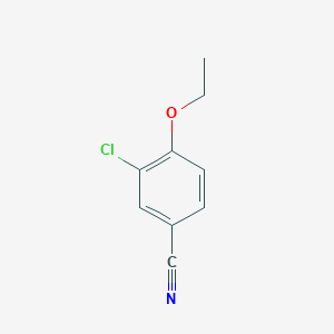 molecular formula C9H8ClNO B1604653 3-Chloro-4-ethoxybenzonitrile CAS No. 916596-02-6