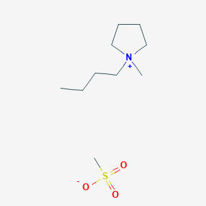 molecular formula C10H23NO3S B1604678 1-Butyl-1-methylpyrrolidin-1-ium methanesulfonate CAS No. 501943-05-1