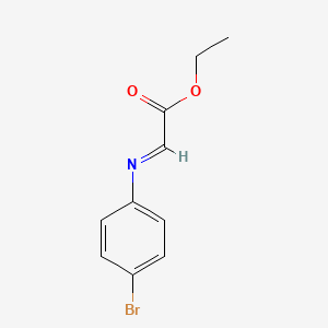 Ethyl 2-((4-bromophenyl)imino)acetate