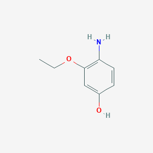 molecular formula C8H11NO2 B160468 4-Amino-3-ethoxyphenol CAS No. 139444-58-9