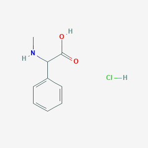 2-(Methylamino)-2-phenylacetic acid hydrochloride
