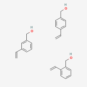 molecular formula C27H30O3 B1604687 Hydroxymethylstyrene CAS No. 30584-69-1