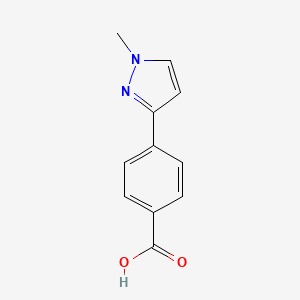 4-(1-methyl-1H-pyrazol-3-yl)benzoic acid