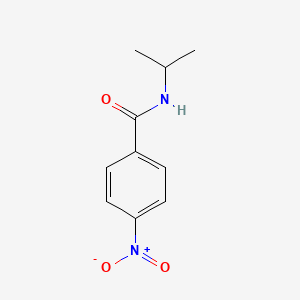 molecular formula C10H12N2O3 B1604696 N-Isopropyl-4-nitrobenzamide CAS No. 38681-76-4