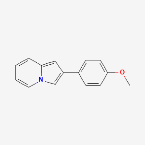 2-(4-Methoxyphenyl)indolizine