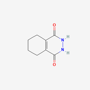 molecular formula C8H10N2O2 B1604705 2,3,5,6,7,8-Hexahydrophthalazine-1,4-dione CAS No. 67279-23-6