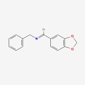 N-(3,4-Methylenedioxybenzylidene)benzylamine