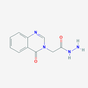 molecular formula C10H10N4O2 B1604712 2-(4-oxoquinazolin-3(4H)-yl)acetohydrazide CAS No. 67067-01-0