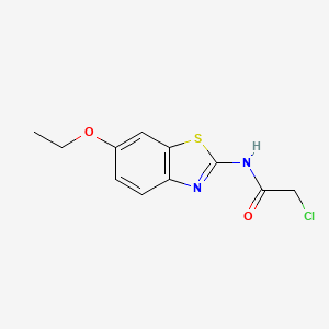 2-chloro-N-(6-ethoxy-1,3-benzothiazol-2-yl)acetamide