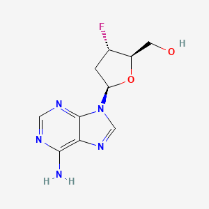 9-(3-Fluoro-2,3-dideoxy-beta-D-erythro-pentofuranosyl)adenine