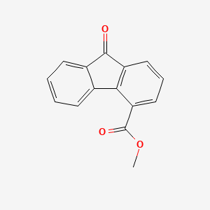 molecular formula C15H10O3 B1604720 Methyl 9-oxo-9h-fluorene-4-carboxylate CAS No. 4269-19-6