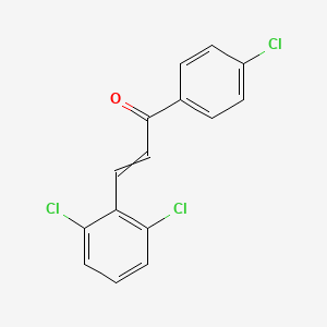 2-Propen-1-one, 1-(4-chlorophenyl)-3-(2,6-dichlorophenyl)-