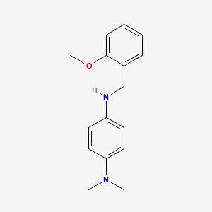 N'-(2-methoxybenzyl)-N,N-dimethylbenzene-1,4-diamine