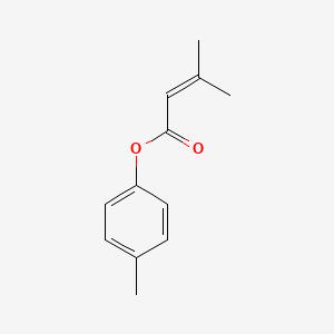 2-Butenoic acid, 3-methyl-, 4-methylphenyl ester