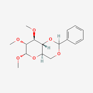 Methyl 4,6-O-benzylidene-2,3-di(O-methyl)-alpha-D-glucopyranoside