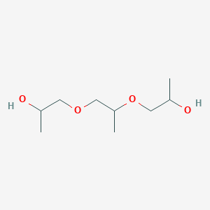 molecular formula C9H20O4 B160476 2-Propanol, 1,1'-[(1-methyl-1,2-ethanediyl)bis(oxy)]bis- CAS No. 1638-16-0