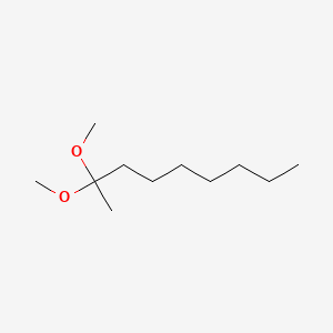 molecular formula C11H24O2 B1604762 Nonane, 2,2-dimethoxy- CAS No. 52972-16-4