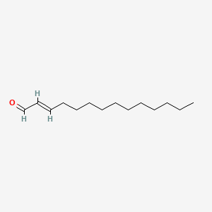molecular formula C14H26O B1604778 2-Tetradecenal CAS No. 51534-36-2