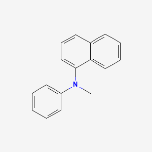 molecular formula C17H15N B1604781 N-Methyl-N-phenylnaphthalen-1-amine CAS No. 34160-17-3