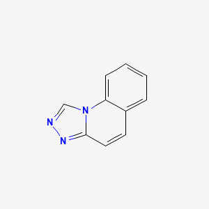 molecular formula C10H7N3 B1604789 [1,2,4]Triazolo[4,3-a]quinoline CAS No. 235-06-3