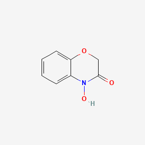 molecular formula C8H7NO3 B1604793 4-Hydroxy-2H-1,4-benzoxazin-3(4H)-one CAS No. 771-26-6