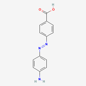molecular formula C13H11N3O2 B1604814 p-[(p-aminophenyl)azo]benzoic acid CAS No. 6925-48-0