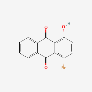 molecular formula C14H7BrO3 B1604822 1-Bromo-4-hydroxyanthracene-9,10-dione CAS No. 6374-82-9