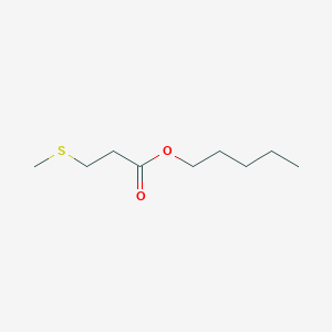 molecular formula C9H18O2S B1604833 Pentyl 3-(methylthio)propionate CAS No. 93762-35-7