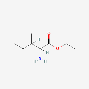 molecular formula C8H17NO2 B1604836 L-Isoleucine ethyl ester CAS No. 921-74-4
