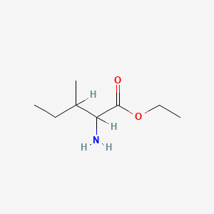 molecular formula C8H17NO2 B1604836 L-异亮氨酸，乙酯 CAS No. 921-74-4