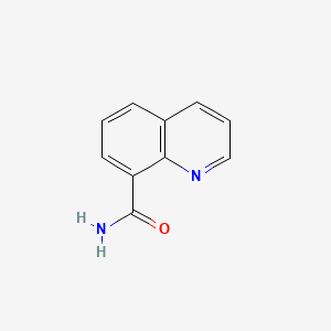 molecular formula C10H8N2O B1604842 8-Quinolinecarboxamide CAS No. 55706-61-1
