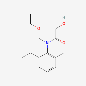 molecular formula C14H21NO3 B1604847 Acetochlor-2-hydroxy CAS No. 60090-47-3