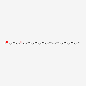 molecular formula C19H40O2 B1604848 3-(Hexadecyloxy)propan-1-ol CAS No. 9035-85-2