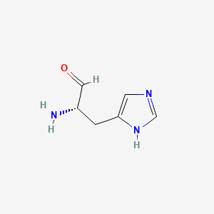 molecular formula C6H9N3O B1604858 Histidinal CAS No. 23784-15-8