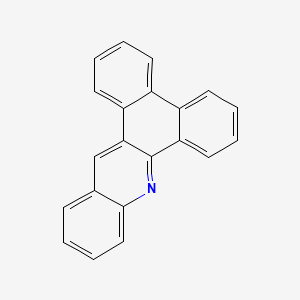 molecular formula C21H13N B1604859 Dibenz[a,c]acridine CAS No. 215-62-3