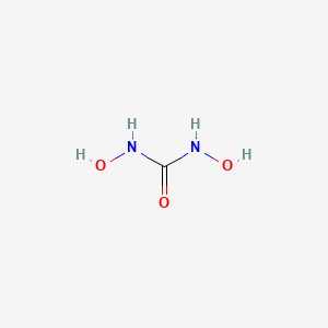 molecular formula CH4N2O3 B1604864 1,3-Dihydroxyurea CAS No. 686-68-0