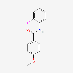N-(2-iodophenyl)-4-methoxybenzamide